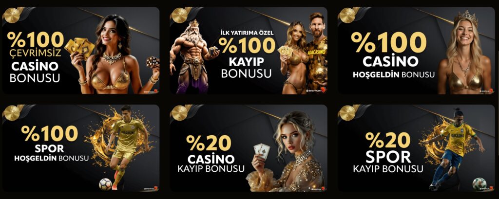 adacasino bonusları